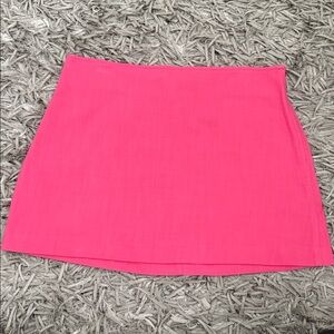 Zara Hot Pink Skirt